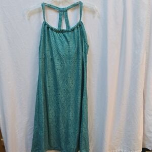 Prana Teal Patterned Active Tank
